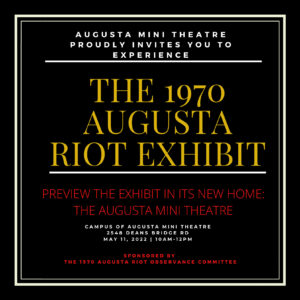 1970 Augusta Riot Exhibit